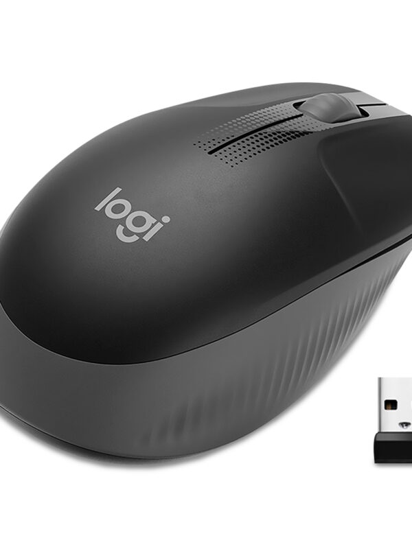 MOUSE LOGITECH M190 (NEGRO) - Inalámbrico