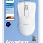MOUSE PHILIPS M211 (BLANCO) - Inalámbrico