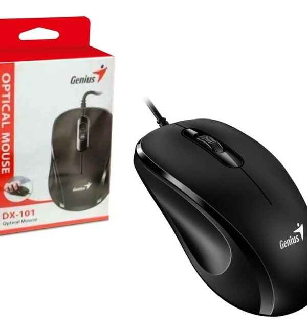 MOUSE GENIUS DX-101/110/DX-120 USB (NEGRO/BLANCO/ROJO/AZUL)