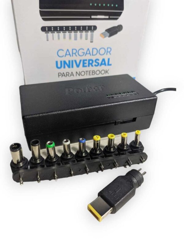 FUENTE UNIVERSAL PARA NOTEBOOK CON CABLE POWER
