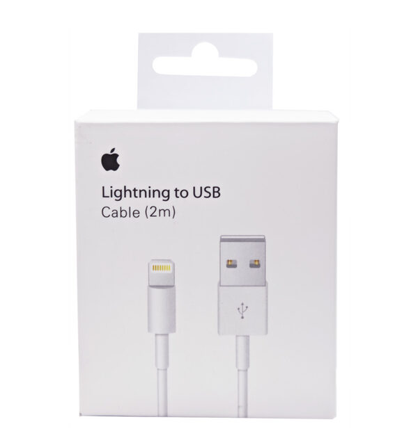 CABLE IPHONE USB - LIGHTNING 2 MTS