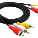 CABLE DE AUDIO Y VIDEO 3 RCA A 3 RCA (1.5 METROS)