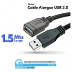 CABLE ALARGUE USB 1.5 MTS.