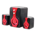 PARLANTES NETMAK USB 2.1 RETROILUMINADO TRUENO