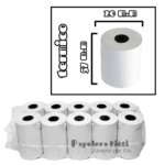 ROLLO TERMICO 57MM X 20MTS (PACK X10)