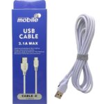 CABLE TIPO C MOBILE 3.1A 1.2 METROS