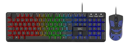 D_NQ_NP_816774-MLA95837734711_102025-O COMBO TECLADO + MOUSE GAMER GTC CBG-025 - Imagen 1