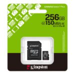 TARJETA DE MEMORIA KINGSTON CANVAS SELECT PLUS 256GB MICROSDXC