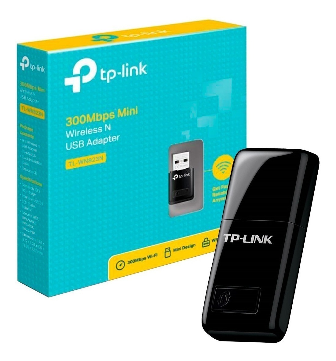 concepto-1249922 PLACA DE RED USB TP-LINK TL-WN823N 300 MBPS - Imagen 1